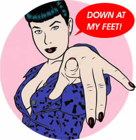 Bizarreries - down at my feet!