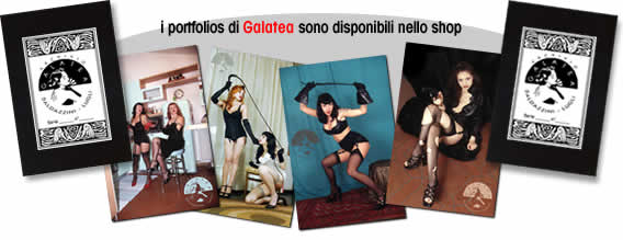 i portfolios di Galatea saranno prossimamente disponibili nello shop